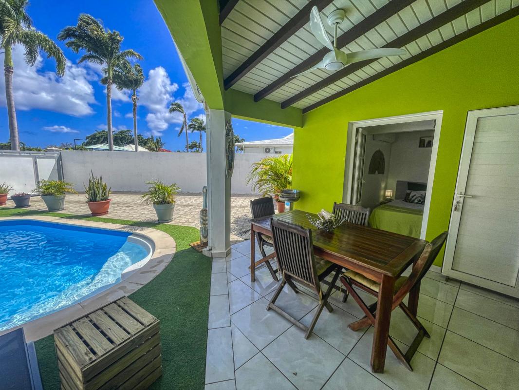 6.Location villa piscine St François Guadeloupe_Piscine